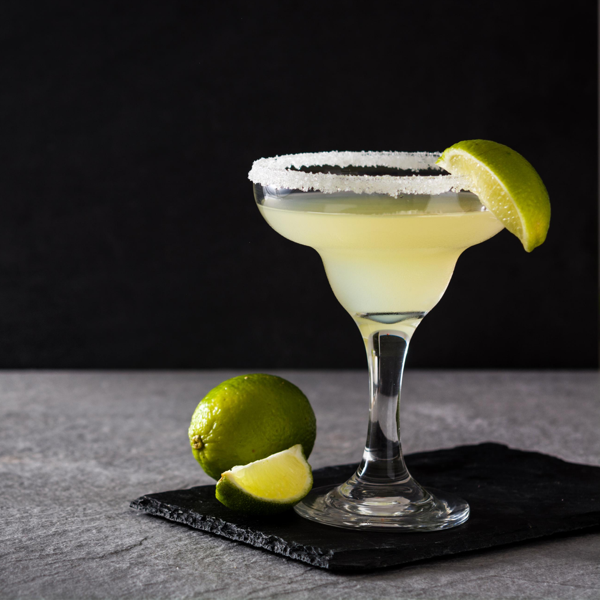 tequila based cocktail with lime